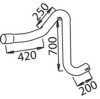 DINEX 50172 Exhaust Pipe